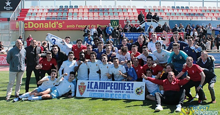 2019, un año de ensueño para el Juvenil del Real Zaragoza