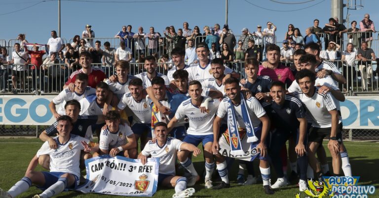 El Deportivo Aragón, campeón de Tercera, asciende a 2ª RFEF